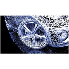 Супермоющиеся антивандальные фотообои Антимаркер, Гонка, 2-А-217, 270х150 см