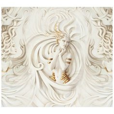 Супермоющиеся антивандальные фотообои Антимаркер, "3D Грация", 6-А-6016, 300х270 см