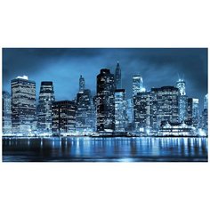Супермоющиеся антивандальные фотообои Антимаркер, Город в Ночи, 2-А-280, 270х150 см
