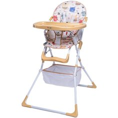 Стульчик для кормления Bubago Leonardo, маленькие друзья