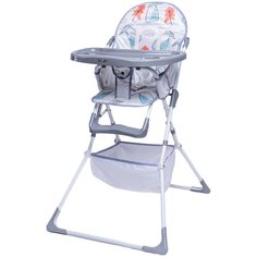 Стульчик для кормления Bubago Leonardo, снежный пингвиненок