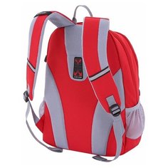Рюкзак WENGER, красный/серый, полиэстер 600D/хонейкомб, 33x16,5x46 см, 26л