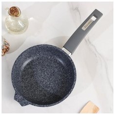 Сковорода Мечта Premium, 18 см, серый