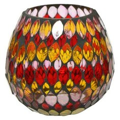 Подсвечник Kaemingk Мозаичное настроение №1 10x10cm 164853 / 391147-1