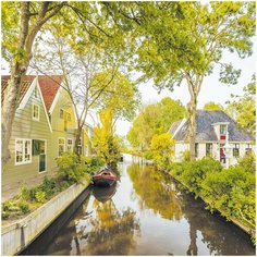 Фотообои (Панно) COLOR "Переулок Амстердама", K-304, 300х300 см