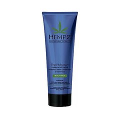 Hempz Triple Moisture Replenishing Conditioner - Кондиционер растительный, Тройное увлажнение, 265 мл