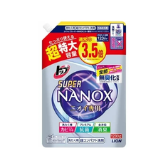 Гель для стирки Lion Top Super Nanox For Odors (Япония), 1.23 кг, дой-пак