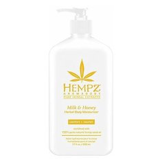 Молочко для тела Hempz увлажняющее Молоко и Мёд, 500мл, Milk & Honey Herbal Body Moisturizer