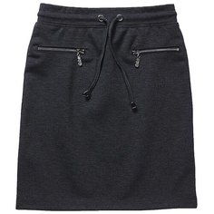 Юбка Luminoso размер 152, темно-серый меланж