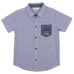 Рубашка Sweet Berry размер 122, голубой