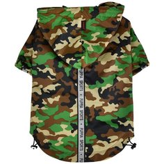 Дождевик для собак Puppia Base Jumper XXL новый камуфляж