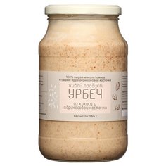 Живой продукт Урбеч, паста из мякоти кокоса и ядер абрикосовой косточки, 965г