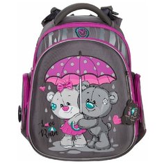 Hummingbird Ранец школьный серия KIDS + мешок для обуви Love Rain Purple TK66(Pur)