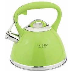 Чайник со свистком ZEIDAN Z-4253 фисташковый