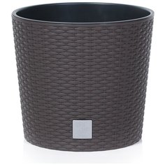 Кашпо для цветов RATO ROUND DRTUS300L-440U венге 2 предмета 15 и 15,3л Prosperplast