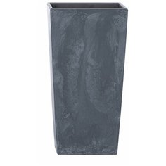 Кашпо для цветов URBI SQUARE EFFECT DURS325E-S433 антрацит 2 предмета 21 и 49л Prosperplast