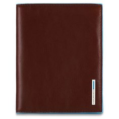 Обложка для паспорта PIQUADRO Blue Square, mahogany