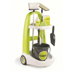 Игровой набор Smoby для уборки 330300 зеленый/белый