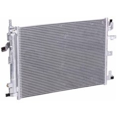 Радиатор кондиционера для автомобилей Volvo XC90 (02-) (c ресивером) LUZAR