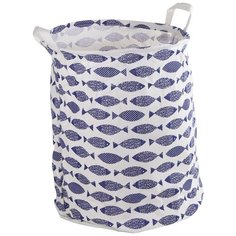 Корзина для детских игрушек "Летние узоры", в игровом виде 42х42х44 cм, текстиль Джамбо Тойз