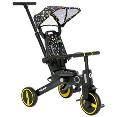 Трехколесный велосипед Pituso Leve Складной, Желтый