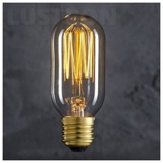 Ретро лампочка накаливания Эдисона цилиндр E27 40W 2400-2800K 4540-SC (Loft It)