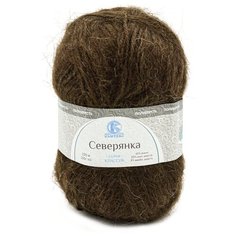 Пряжа Камтекс Северянка 100гр. 150м. (30% шерсть, 5% верблюжья шерсть, 65% акрил) (063 шоколад) 10 шт