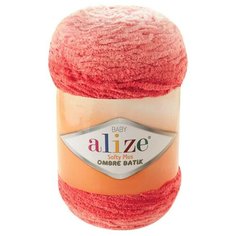 Пряжа Alize Softy Plus Ombre Batik 500гр. 600м. (100% микрополиэстер) (7284 персик)