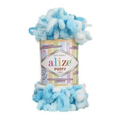 Пряжа Alize Puffy Color 100г 9м (100% микрополиэстер) (5924 секционный) 5 шт