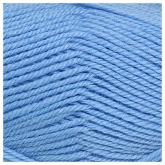 Пряжа Камтекс Бамбино 50гр. 150м. (35% шерсть меринос, 65% акрил) (015 голубой) 10 шт