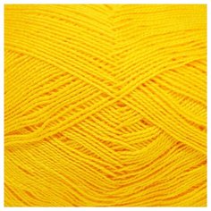 Пряжа Камтекс Шалунья лайт (55%шерсть, 45%акрил) (104 желтый) 10 шт