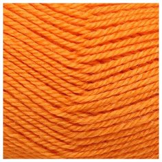 Пряжа Камтекс Бамбино 50гр. 150м. (35% шерсть меринос, 65% акрил) (035 оранжевый) 10 шт