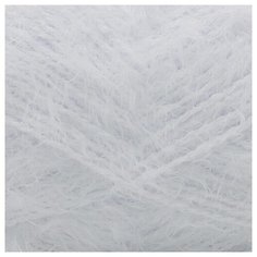 Пряжа Камтекс Хлопок Травка 100гр. 220м. (65%хлопок, 35%полиамид) (205 белый) 10 шт