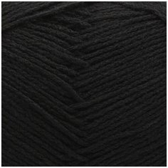 Пряжа из Троицка Lana Grace Original 100гр. 300м. (25% мериносовая шерсть, 75% акрил супер софт) (0140 черный) 5 шт Троицкая камвольная фабрика
