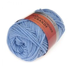 Пряжа из Троицка Подмосковная Grande 100гр. 130м. (50%шерсть, 50%акрил) (2820 воздушно-голубой) 5 шт Троицкая камвольная фабрика