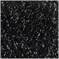 Пряжа YarnArt Bright 90гр 340м (80% полиамид, 20% металлик) (107 черный/серебро) 6 шт