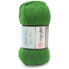 Пряжа YarnArt Super Merino 100гр 300м (25% шерсть, 75% акрил) (6574 зеленый) 5 шт