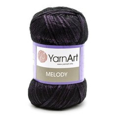 Пряжа YarnArt Melody 100гр 230м (9% шерсть, 21% акрил, 70% полиамид) (889 сирень) 5 шт