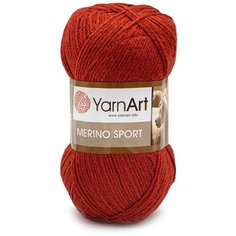 Пряжа YarnArt Merino Sport 100гр 400м (50% шерсть, 50% акрил) (764 красный) 5 шт