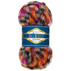 Пряжа ALIZE Country 100гр. 34м. (20%шерсть, 55%акрил, 25%п/а) ТУ (5803 секционный) 5 шт
