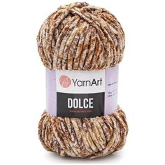 Пряжа YarnArt Dolce 100гр 120м (100% микрополиэстер) (811 меланж) 5 шт