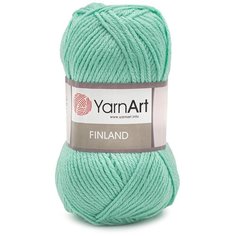 Пряжа YarnArt Finland 100гр 200м (100% акрил) (841 ментол) 5 шт