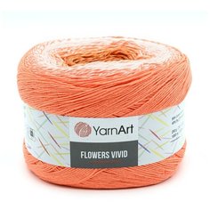 Пряжа YarnArt Flowers Vivid 250гр 1000м (55% хлопок, 45% полиакрил) (512 секционный) 2 шт