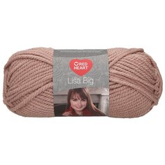 Пряжа Red Heart Lisa Big 200гр 120м (100% акрил) (00134 меланж румянец) 5 шт