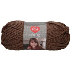 Пряжа Red Heart Lisa Big 200гр 120м (100% акрил) (00110 серо-коричневый) 5 шт