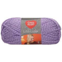 Пряжа Red Heart Lisa Lurex 50гр 133м (97% акрил, 3% полиэстер) (00015 лавандовый) 10 шт