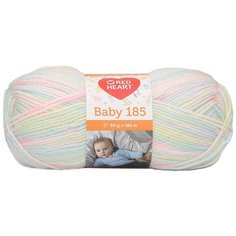 Пряжа Red Heart Baby 185 50гр 185м (100% акрил) (00183 пастель) 10 шт