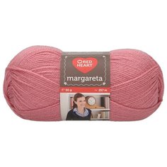 Пряжа Red Heart Margareta 50гр 257м (100% акрил) (01203 роза) 10 шт