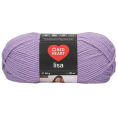 Пряжа Red Heart Lisa 50гр 133м (100% акрил) (05691 лиловый) 10 шт