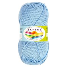 Набор пряжи Alpina "Tommy", микнес, 10*50 г, 138 м+/-7 м, №025 светлый голубой